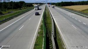[VIDEO] Nietrzeźwy jechał autostradą pod prąd po spowodowaniu kolizji